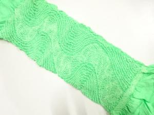 正絹　絞り　帯揚げ